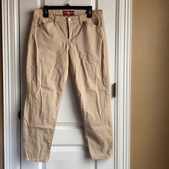 Lucky Brand Sweet Chino Khaki Color Pants 14/32 - Picture 2 of 7